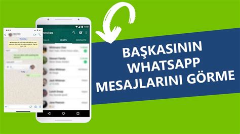 whatsapp mesajlarını görme